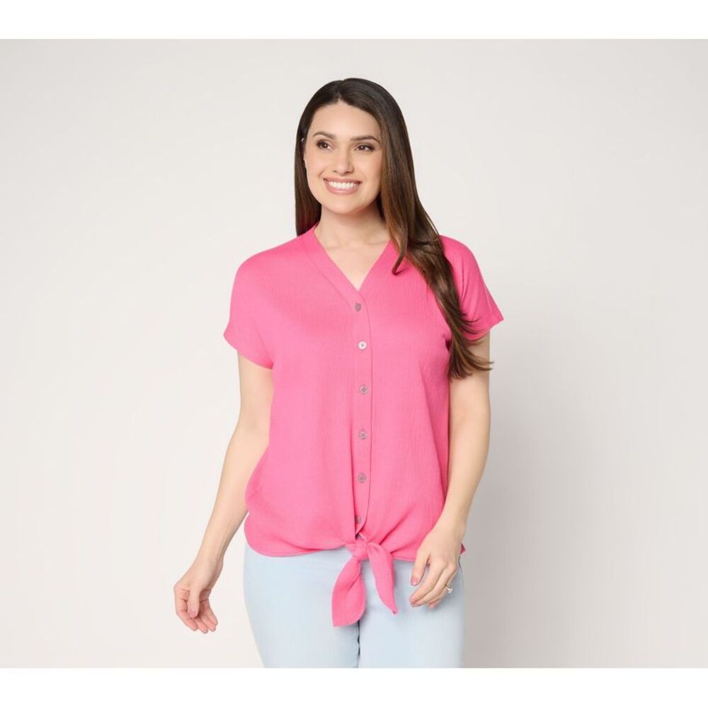 Gloria Vanderbilt Women's Top Sz XL Make Your Selection: Belle by Pink A721571